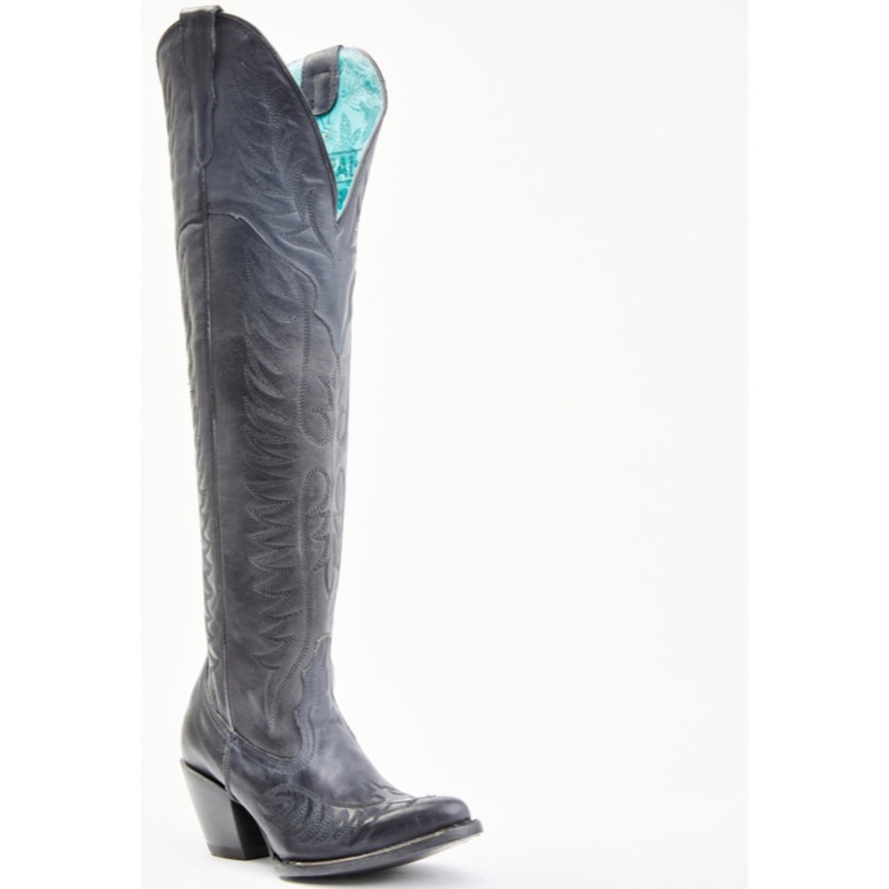 Corral Black Over the Knee Boots